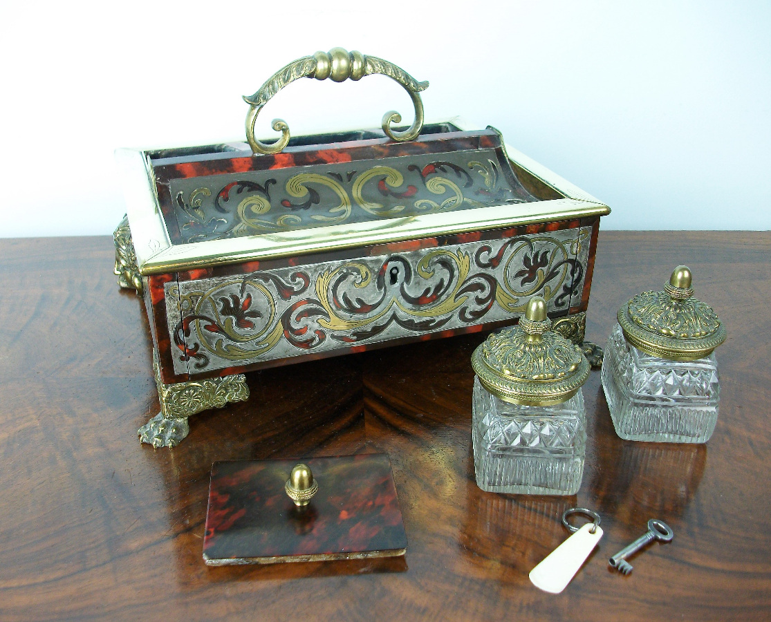 A Late Georgian-Early Regency Inkstand of the highest quality (4).JPG